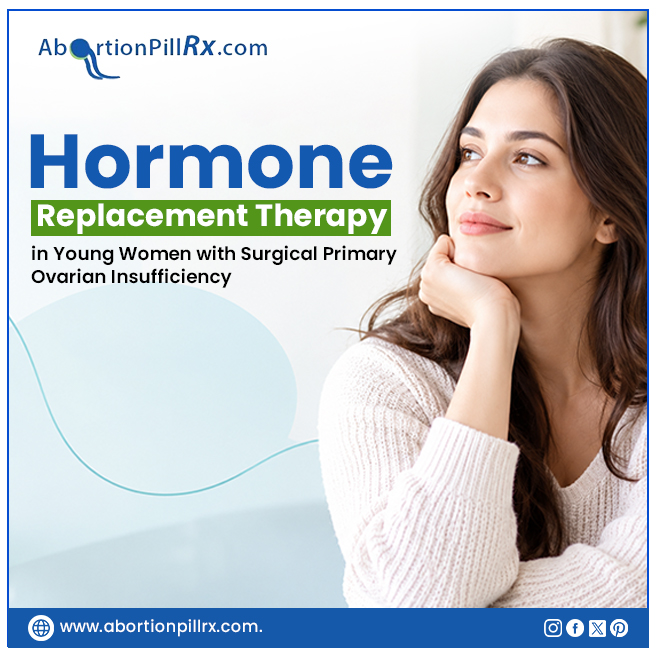 Hormone Replacement Therapy in Young Women with Surgical Primary Ovarian Insufficiency